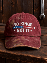 🔥Buy 3 Get 15% Off🔥Unisex  No Kings Print Baseball Cap