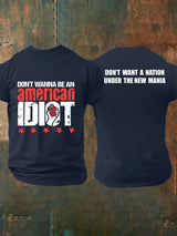 Men's  Don't wanna be an american Print T-Shirt