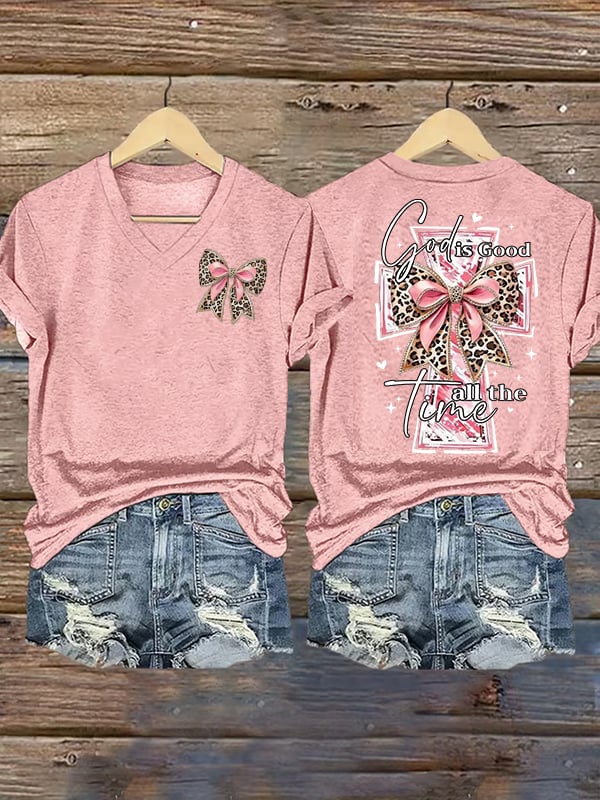 Women's  God is Good' Print T-Shirt