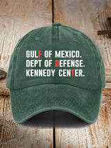 Unisex FDT  Printed Washed Cotton Hat