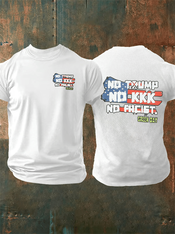 Men's  Rock Band Print T-Shirt