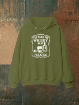 Unisex  I'll take my whisky neat Print Hoodie