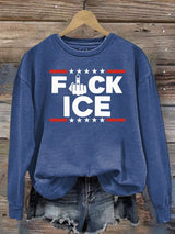 Women's  ICE  Print  Sweater