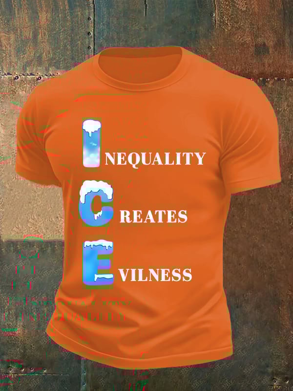 Men's  ICE   Print  T-Shirt