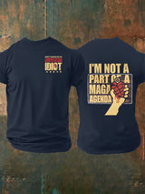 Men's  american idiot Print T-Shirt