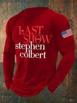 🔥Buy 3 Get 15% Off🔥Men's Retro Last Show Print T-Shirt