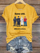 Women's  Different costume Print T-Shirt