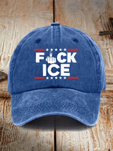 Unisex  ICE  Print  Hat