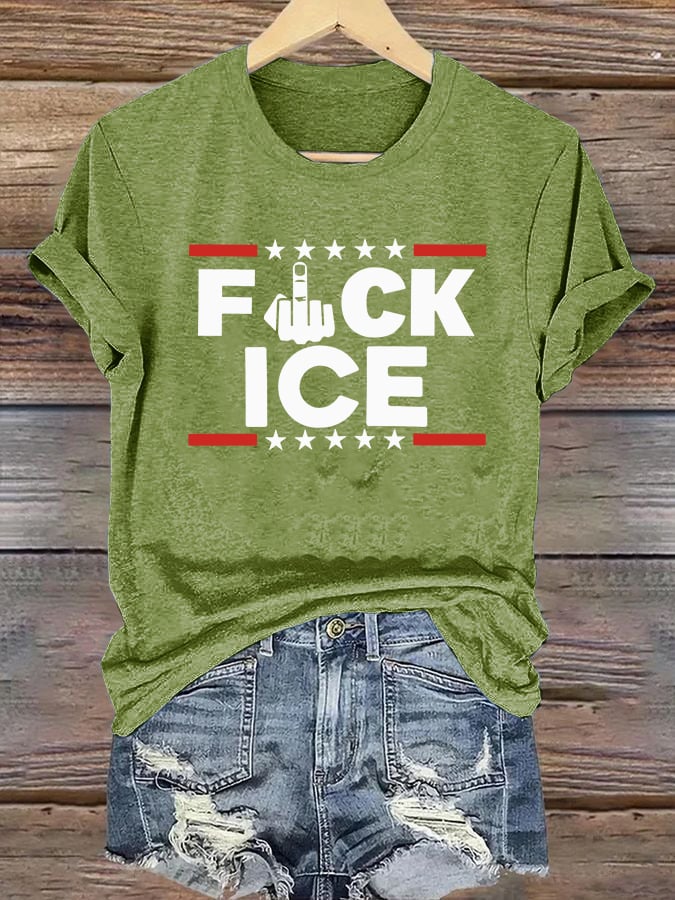 Women's  ICE Print T-Shirt