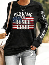 Women's casual  vintage sweatshirt