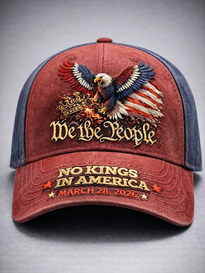 🔥Buy 3 Get 15% Off🔥American No-King Print Baseball Cap