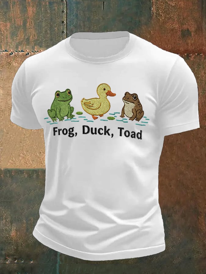 Men's FDT Print Casual T-shirt