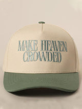 Unisex Make Heaven Crowded Baseball Cap