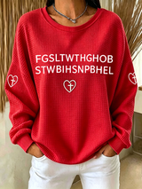 Women's  FGSLTWTHGHOB STWBIHSNPBHEL Faith Print Top