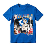 Vintage Sports Shirt-Sophie Cunningham Signature Basketball Graphic Tee