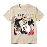 Vintage Sports Shirt-Sophie Cunningham Signature Basketball Graphic Tee