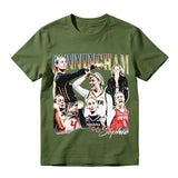 Vintage Sports Shirt-Sophie Cunningham Signature Basketball Graphic Tee