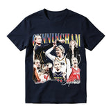 Vintage Sports Shirt-Sophie Cunningham Signature Basketball Graphic Tee
