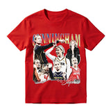 Vintage Sports Shirt-Sophie Cunningham Signature Basketball Graphic Tee