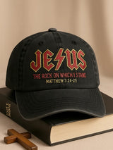 Unisex Faith Print Baseball Cap