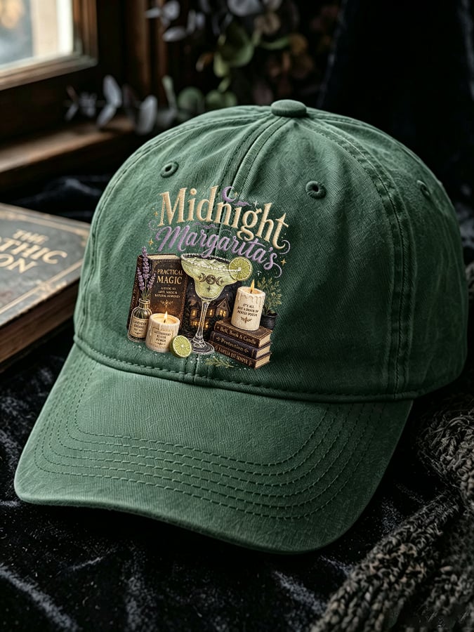 Unisex Midnight Margaritas Printed Hat