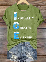 Women's  ICE Print T-Shirt