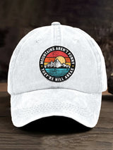 Take A Hike Print Baseball Cap