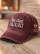 Greenland Is Not For Sale Print Baseball Cap