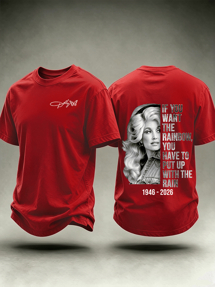 Men's Vintage Signature Graphic Memorial Print T-Shirt