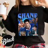 Hockey Romance Print Casual Sweatshirt