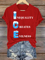 Women's  ICE Print T-Shirt