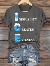 Women's  ICE Print T-Shirt