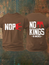 Men's  No Kings In America T-Shirt