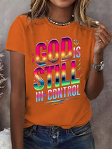 Women's Floral Christian  T-shirt