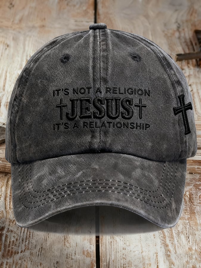 Unisex Faith Print Baseball Cap