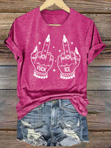 Women's  ICE  Print  T-Shirt