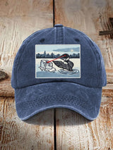 Resist Print Baseball Cap