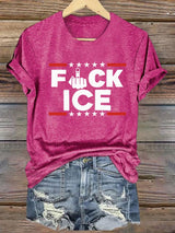 Women's  ICE Print T-Shirt