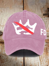 Unisex  No Kings In America  Print  Casual  Hat