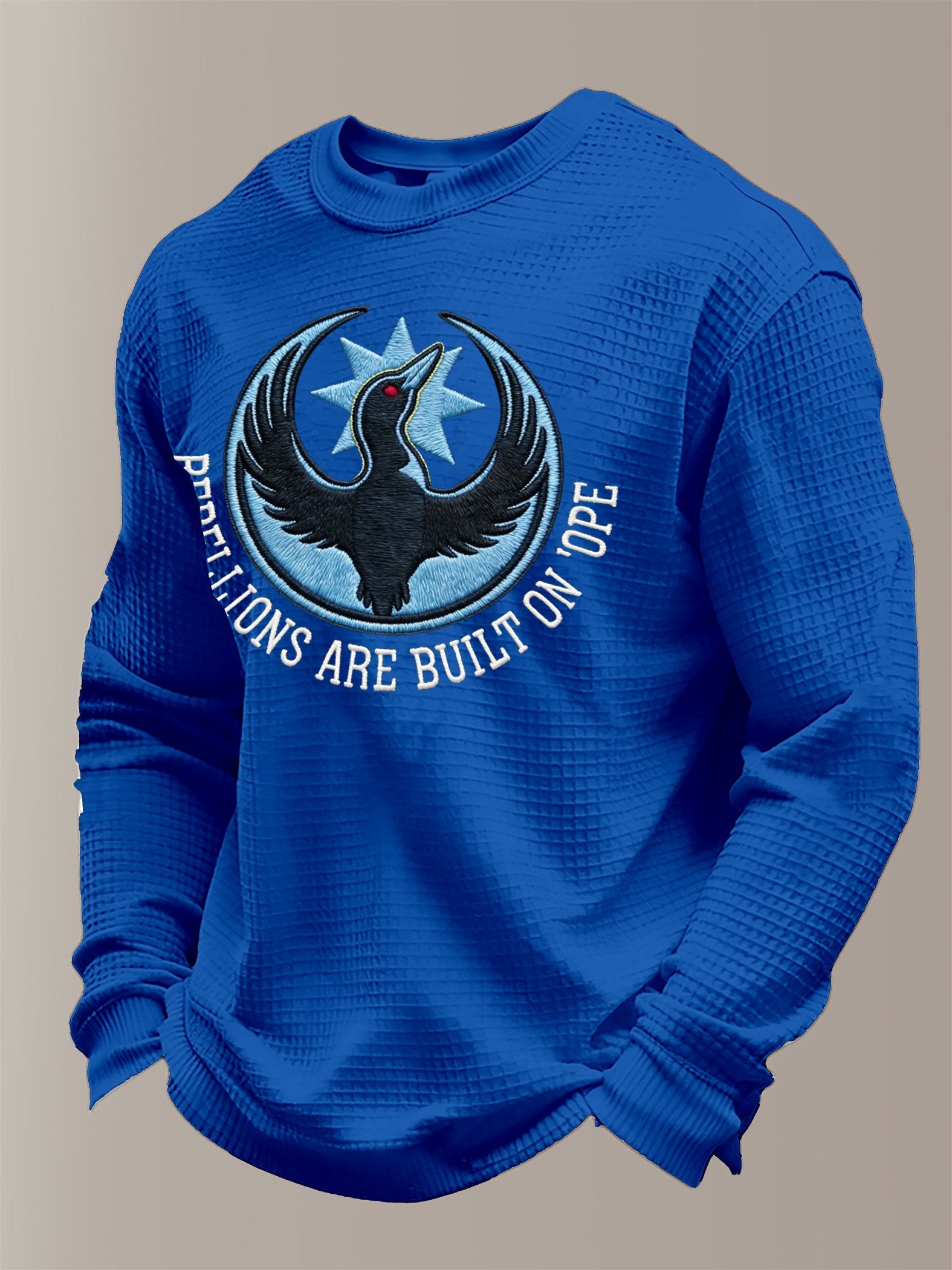 Men's FDT Printed Long-Sleeved T-shirt