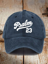 Unisex Psalm 23  Printed Cap