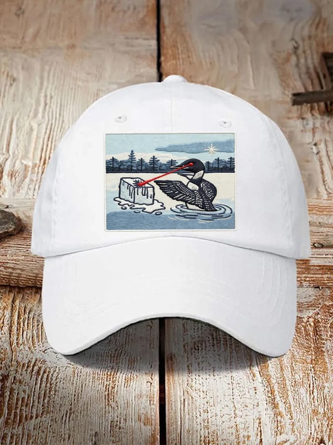 Resist Print Baseball Cap