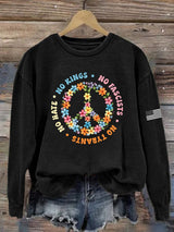 🔥Buy 3 Get 15% Off🔥Women's FDT Printed Long-Sleeve Sweatshirt