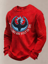 Men's FDT Printed Long-Sleeved T-shirt