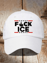 Unisex  ICE  Print  Hat