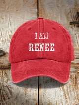 Men's and women's trendy printed hats