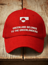 Unisex Greenland Belongs To The Greenlanders Hat
