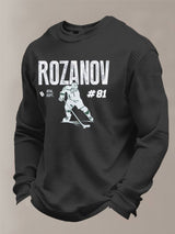 Men's Hockey Romance Waffle T-Shirt