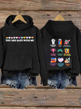 Women's  You are safe with me  Hoodie