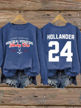 Women's Golden Boy and Ice Prince Hockey Sticks Sweatshirt